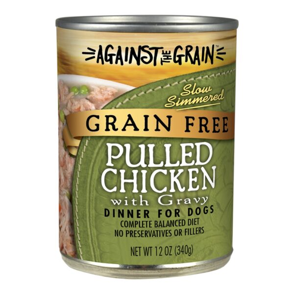 Pulled Chicken with Gravy Dinner for Dogs